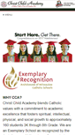 Mobile Screenshot of christchildacademy.com